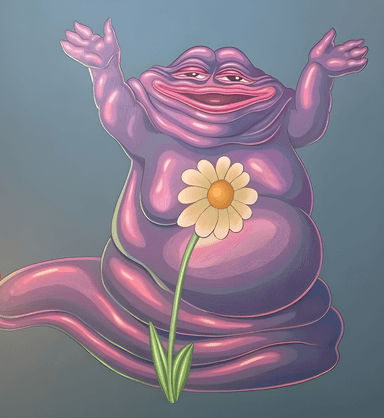 Couch Purple Pepe Da Hutt