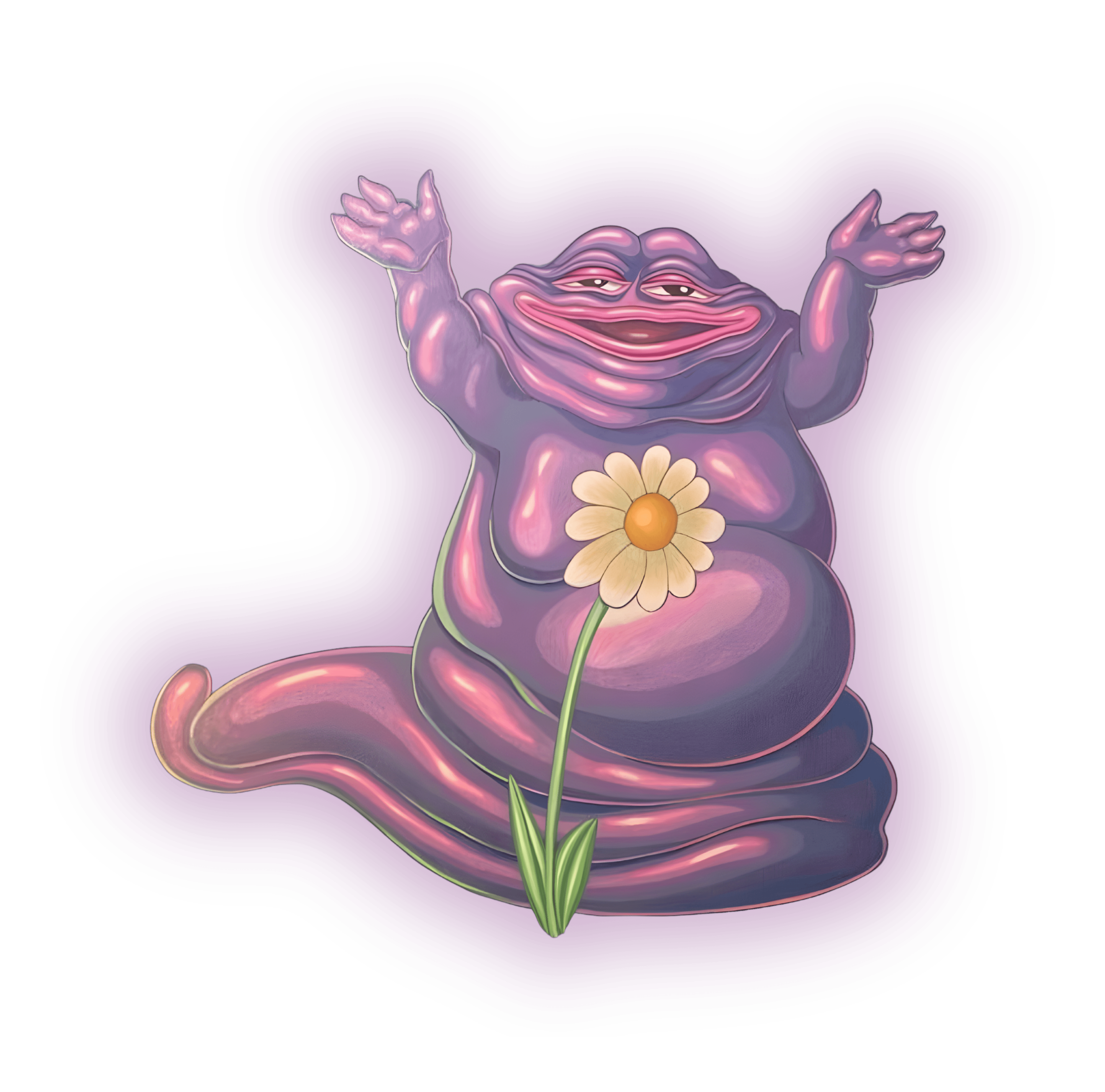 Couch Purple Pepe Da Hutt